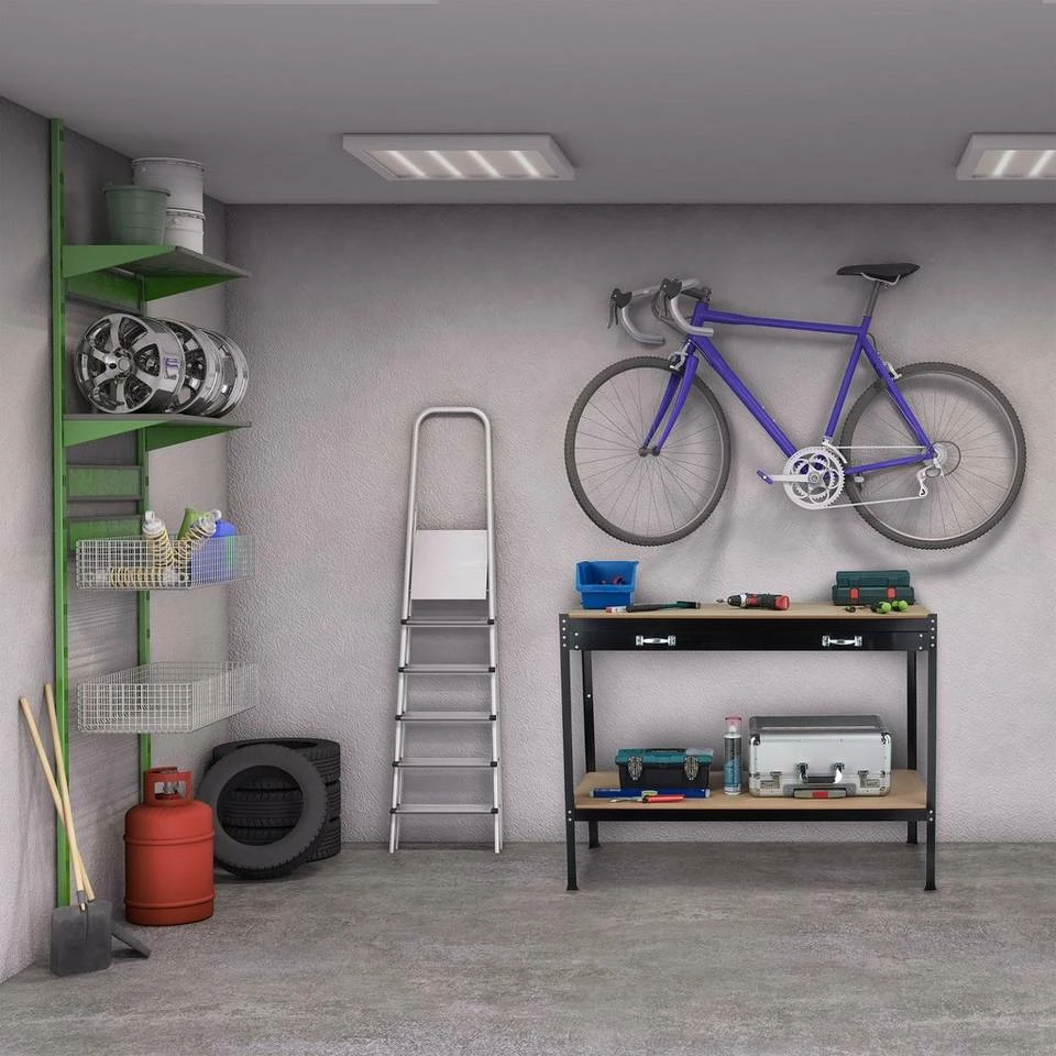 relaxdays Werkbank »Werkbank mit Schublade« 2 relaxdays Werkbank »Werkbank mit Schublade« – Bild 2