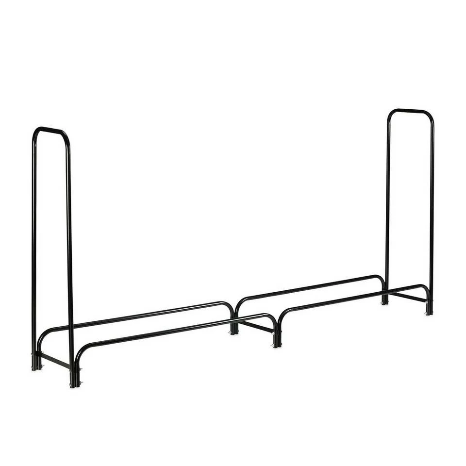 relaxdays Kaminholzregal »Kaminholzregal Metall«, BxTxH:40x245x122 cm, ohne Abdeckung Schwarz Grau, Schwarz 8 relaxdays Kaminholzregal »Kaminholzregal Metall«, BxTxH:40x245x122 cm, ohne Abdeckung Schwarz Grau, Schwarz – Bild 8