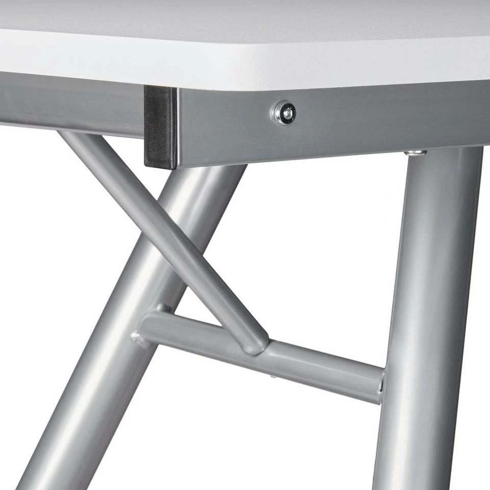 relaxdays Schreibtisch »Moderner Schreibtisch«, Weiß Braun Silber, Schwarz Silber, Weiß Silber 7 relaxdays Schreibtisch »Moderner Schreibtisch«, Weiß Braun Silber, Schwarz Silber, Weiß Silber – Bild 7