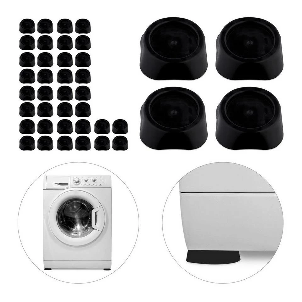 relaxdays Vibrationsdämpfer »40 x Schwingungsdämpfer Waschmaschine« 1 relaxdays Vibrationsdämpfer »40 x Schwingungsdämpfer Waschmaschine«