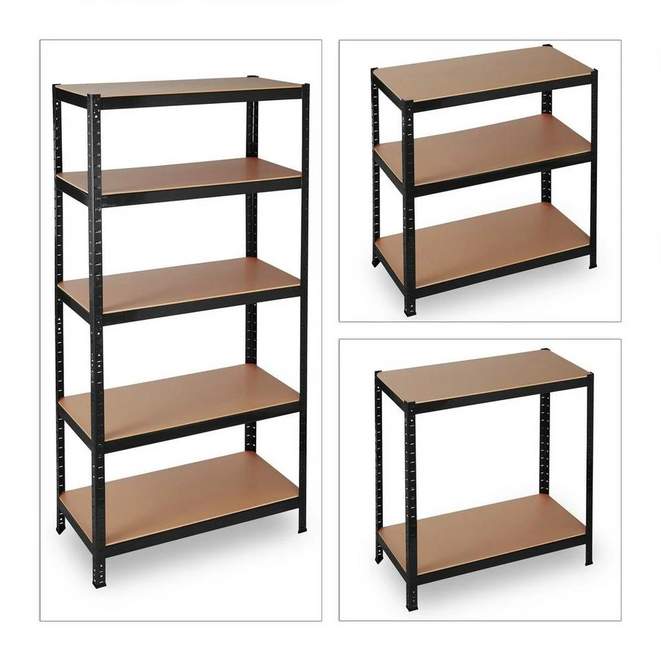 relaxdays Schwerlastregal »Schwerlastregal 1325 kg schwarz« 6 relaxdays Schwerlastregal »Schwerlastregal 1325 kg schwarz« – Bild 6