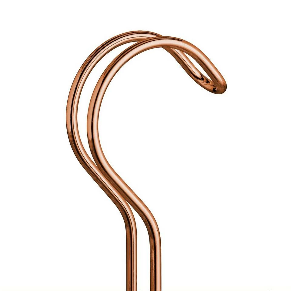 relaxdays Gürtelhalter »4 x Gürtelhalter Metall kupfer« 6 relaxdays Gürtelhalter »4 x Gürtelhalter Metall kupfer« – Bild 6