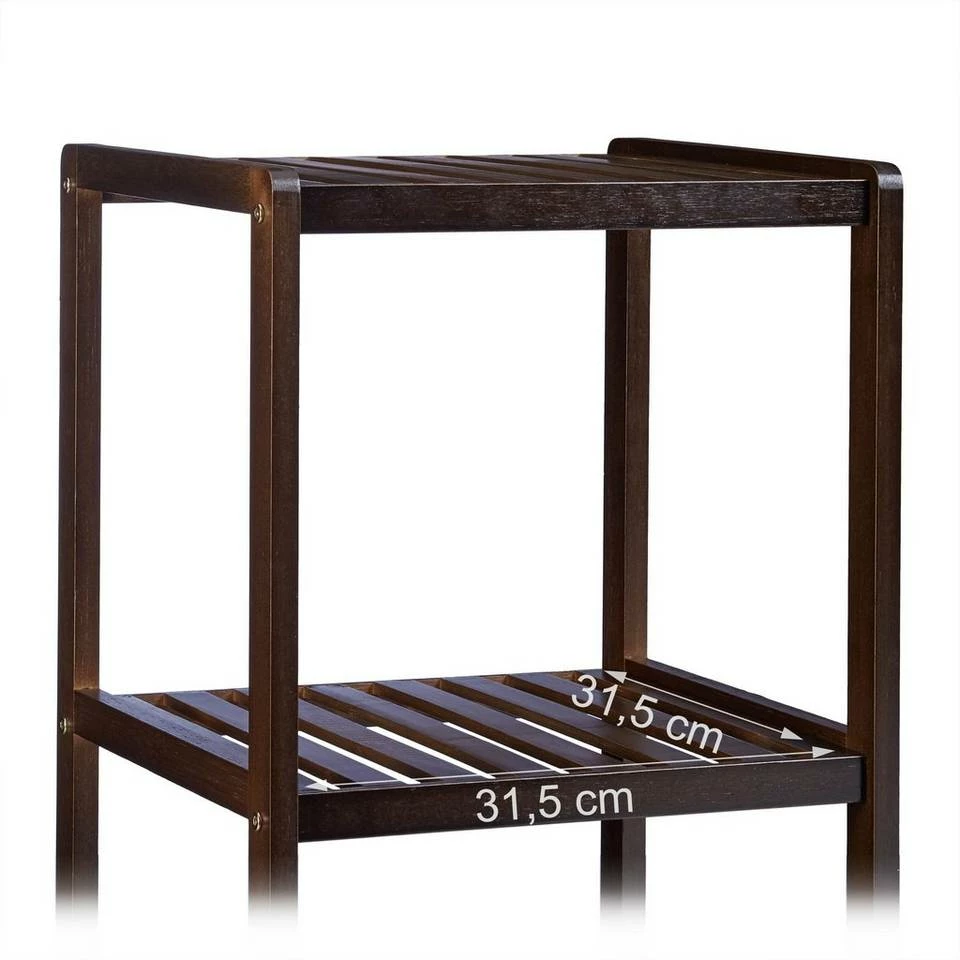 relaxdays Badregal »Bambus Badregal mit 3 Ablageflächen« 5 relaxdays Badregal »Bambus Badregal mit 3 Ablageflächen« – Bild 5