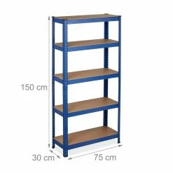 relaxdays Schwerlastregal »Blaues Schwerlastregal 875 kg« -Deutschland Möbel Verkäufe 2024 3c7c25cb 9b48 58cd 99ff 528c8325bfd4