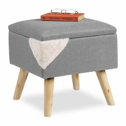 relaxdays Stauraumhocker »Hocker mit Stauraum«, Schwarz Blau Hellbraun, Braun Hellbraun, Grau, Grau Hellbraun -Deutschland Möbel Verkäufe 2024 3cc49345 679f 5119 a2bd ed93d02c5886