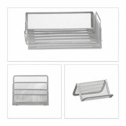 relaxdays Schreibtischaufsatz »Schreibtisch Organizer Set, 7-teilig«, Silber Schwarz -Deutschland Möbel Verkäufe 2024 3d48221d 828a 5bc5 b1a5 8944081602ed