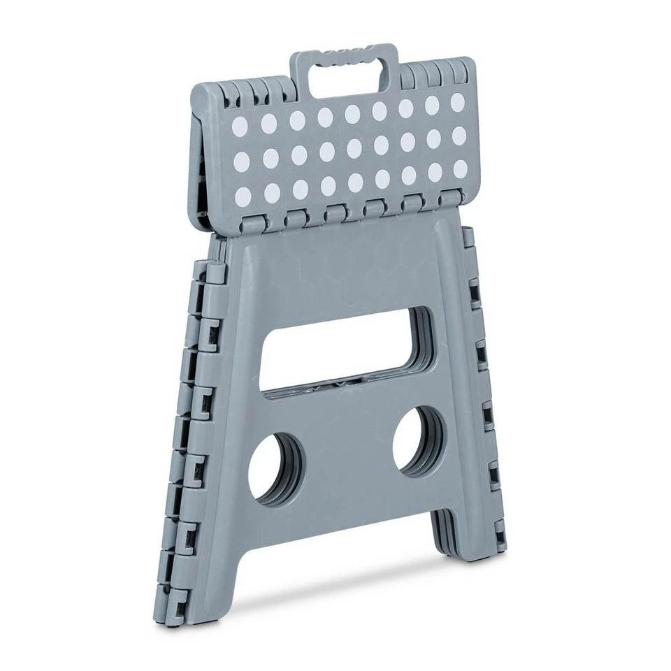 relaxdays Tritthocker »Klapphocker faltbar L«, hellgrau Grau Weiß, Anthrazit Weiß, Weiß Schwarz 9 relaxdays Tritthocker »Klapphocker faltbar L«, hellgrau Grau Weiß, Anthrazit Weiß, Weiß Schwarz – Bild 9