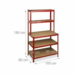 relaxdays Schwerlastregal »Schwerlastregal mit Werkbank rot« 11 relaxdays Schwerlastregal »Schwerlastregal mit Werkbank rot« -Deutschland Möbel Verkäufe 2024 3e3449f7 a410 5a40 a9cc 0922150f6eda