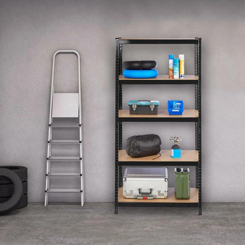 relaxdays Schwerlastregal »Schwarzes Schwerlastregal 1325 kg« 2 relaxdays Schwerlastregal »Schwarzes Schwerlastregal 1325 kg« – Bild 2