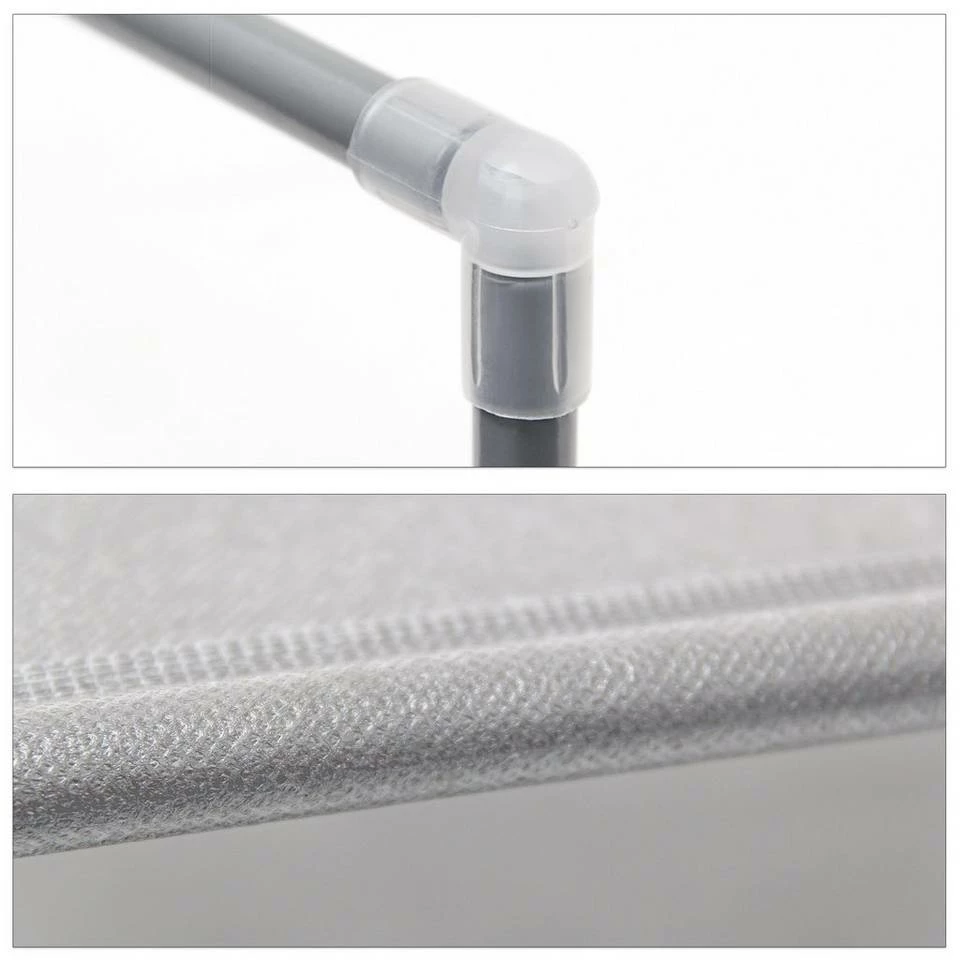 relaxdays Schuhregal »3 x Schuhregal für 50 Paar Schuhe grau« 5 relaxdays Schuhregal »3 x Schuhregal für 50 Paar Schuhe grau« – Bild 5