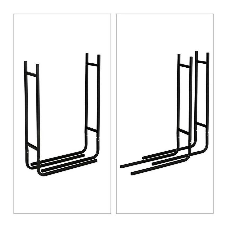 relaxdays Kaminholzregal »Kaminholzregal aus Metall«, BxTxH:19.5x123x91 cm 6 relaxdays Kaminholzregal »Kaminholzregal aus Metall«, BxTxH:19.5x123x91 cm – Bild 6