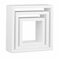 relaxdays Wandregal »Hängeregal Würfel 3er Set«, Weiß Weiß, Schwarz, Weiß Braun, Weiß Blau -Deutschland Möbel Verkäufe 2024 3f479aa4 4ad5 5e19 944b de81c2678689