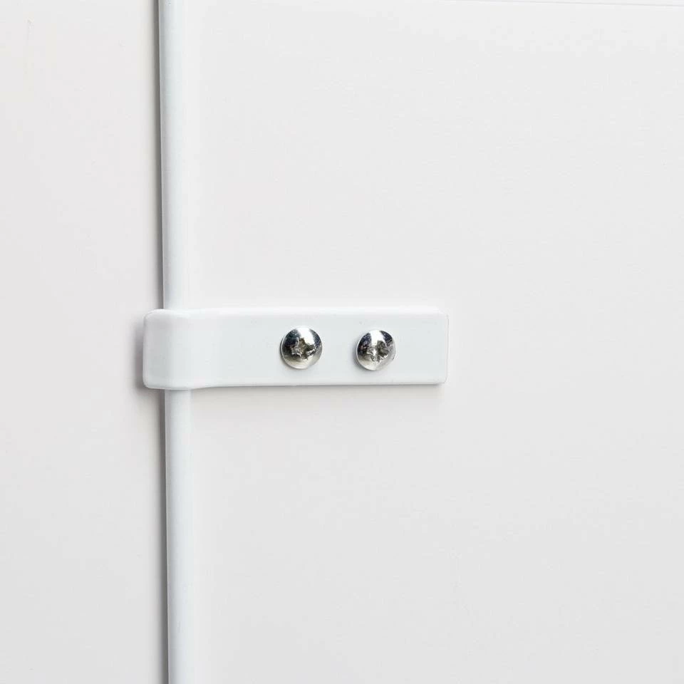 relaxdays Wandregal »Hängeregal für die Wand mit 3 Ablagen«, Weiß Weiß, Schwarz 5 relaxdays Wandregal »Hängeregal für die Wand mit 3 Ablagen«, Weiß Weiß, Schwarz – Bild 5