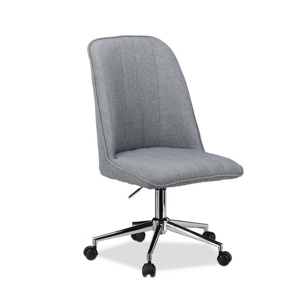 relaxdays Drehstuhl »Höhenverstellbarer Drehstuhl in Grau« 1 relaxdays Drehstuhl »Höhenverstellbarer Drehstuhl in Grau«