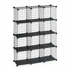 relaxdays Standregal »Steckregal Drahtgitter mit 12 Fächern« -Deutschland Möbel Verkäufe 2024 426dd0fa 2636 5496 b875 b046ad1dd70a