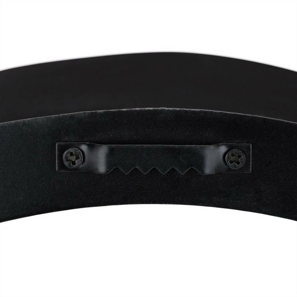 relaxdays Wandregal »Wandregal rund im 4er Set«, Schwarz Weiß, Rot 6 relaxdays Wandregal »Wandregal rund im 4er Set«, Schwarz Weiß, Rot – Bild 6