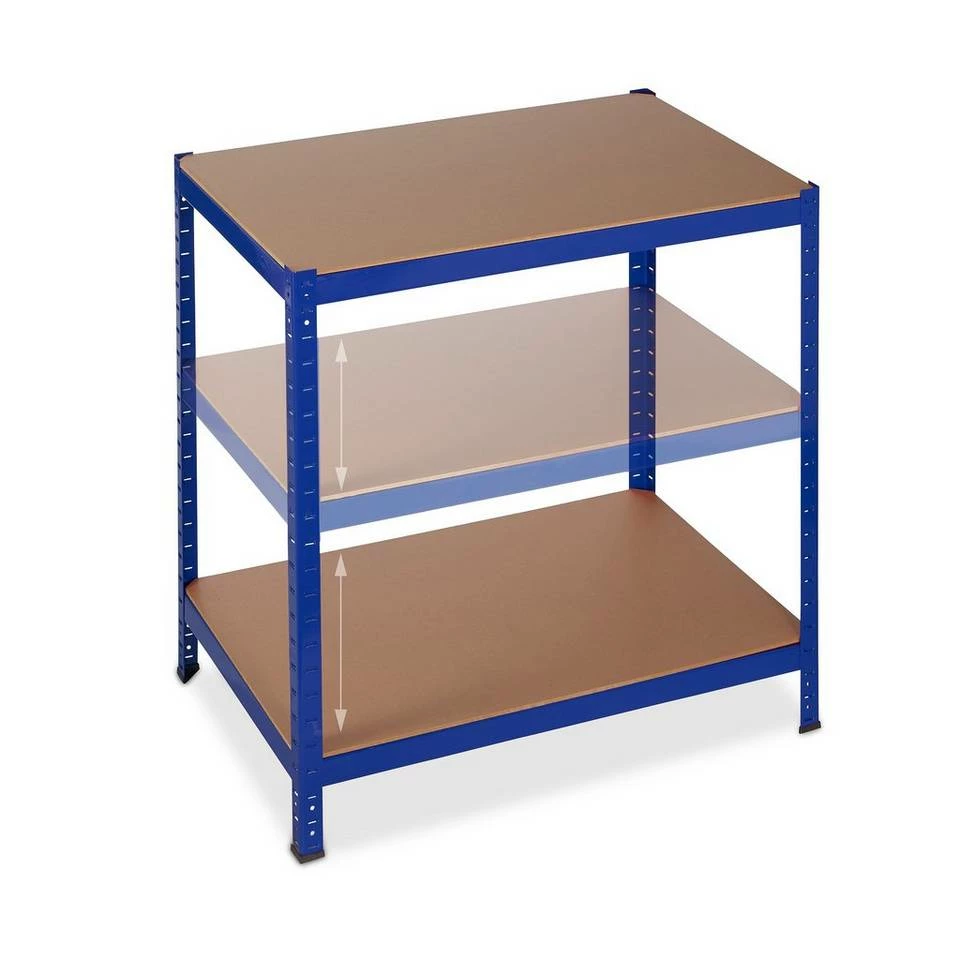 relaxdays Schwerlastregal »Schwerlastregal 180x90x60 blau« 7 relaxdays Schwerlastregal »Schwerlastregal 180x90x60 blau« – Bild 7