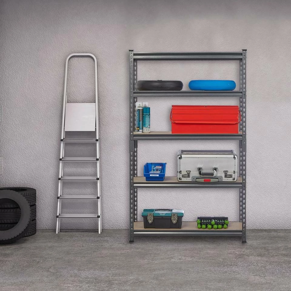 relaxdays Schwerlastregal »Schwerlastregal 1800 kg grau« 2 relaxdays Schwerlastregal »Schwerlastregal 1800 kg grau« – Bild 2