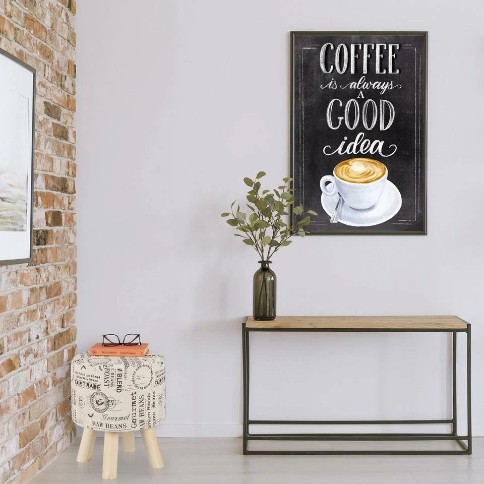 relaxdays Sitzhocker »Runder Sitzhocker mit Stoffbezug« 2 relaxdays Sitzhocker »Runder Sitzhocker mit Stoffbezug« – Bild 2