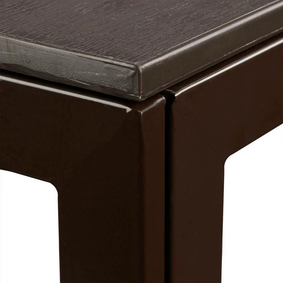 relaxdays Gartentisch »Rechteckiger Gartentisch Holzoptik« 7 relaxdays Gartentisch »Rechteckiger Gartentisch Holzoptik« – Bild 7