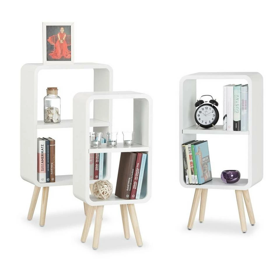 relaxdays Standregal »Standregal 3er Set mit je 2 Fächern«, Braun Lila Hellbraun, Braun Hellbraun, Hellblau Hellbraun, Grün Hellbraun 10 relaxdays Standregal »Standregal 3er Set mit je 2 Fächern«, Braun Lila Hellbraun, Braun Hellbraun, Hellblau Hellbraun, Grün Hellbraun – Bild 10