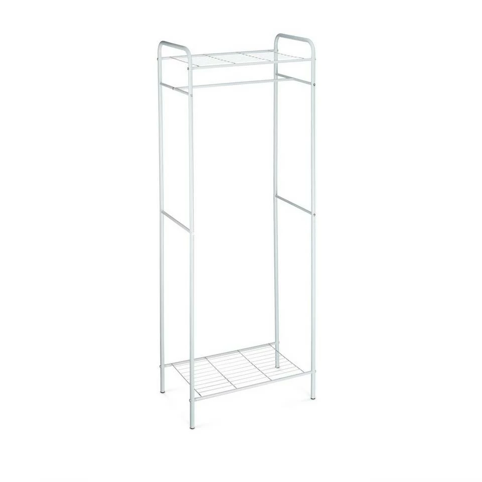 relaxdays Kleiderständer »Kleiderständer mit Ablage SANDRA«, Weiß Schwarz, Hellbraun, Weiß 6 relaxdays Kleiderständer »Kleiderständer mit Ablage SANDRA«, Weiß Schwarz, Hellbraun, Weiß – Bild 6