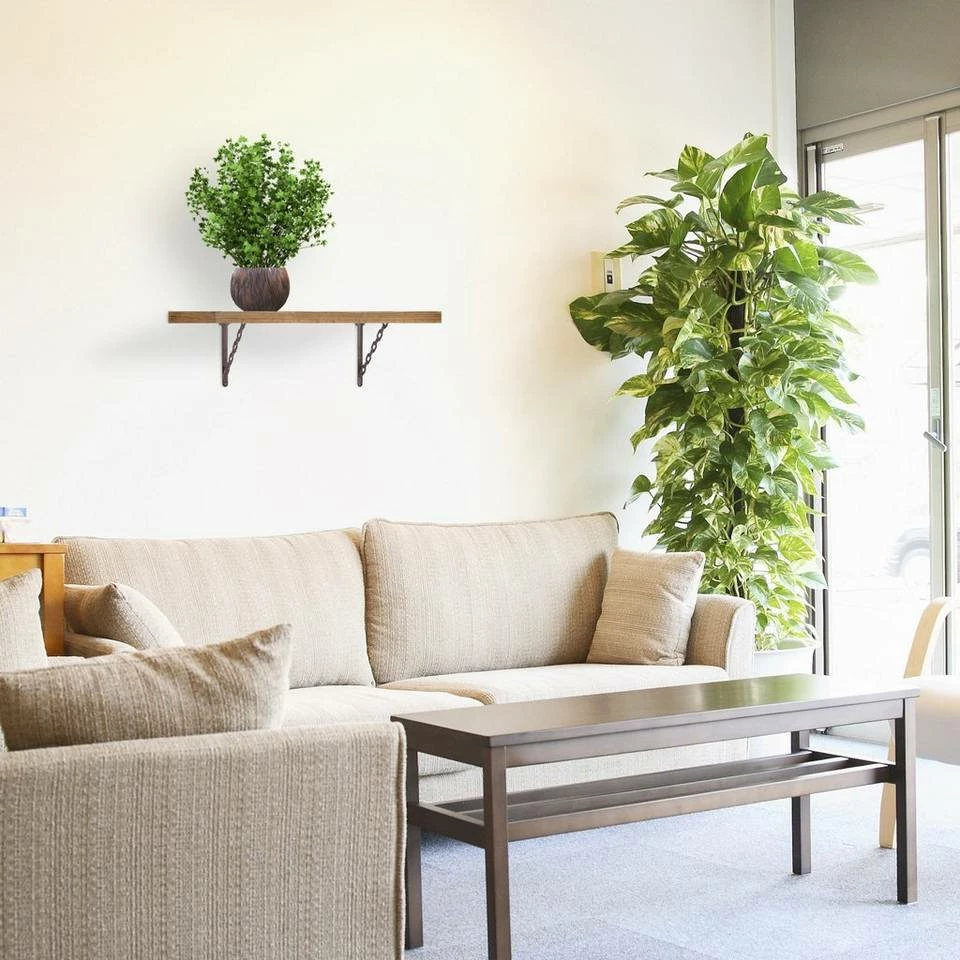 relaxdays Wandregalhalter »6 x Regalwinkel Gusseisen Kette« 2 relaxdays Wandregalhalter »6 x Regalwinkel Gusseisen Kette« – Bild 2