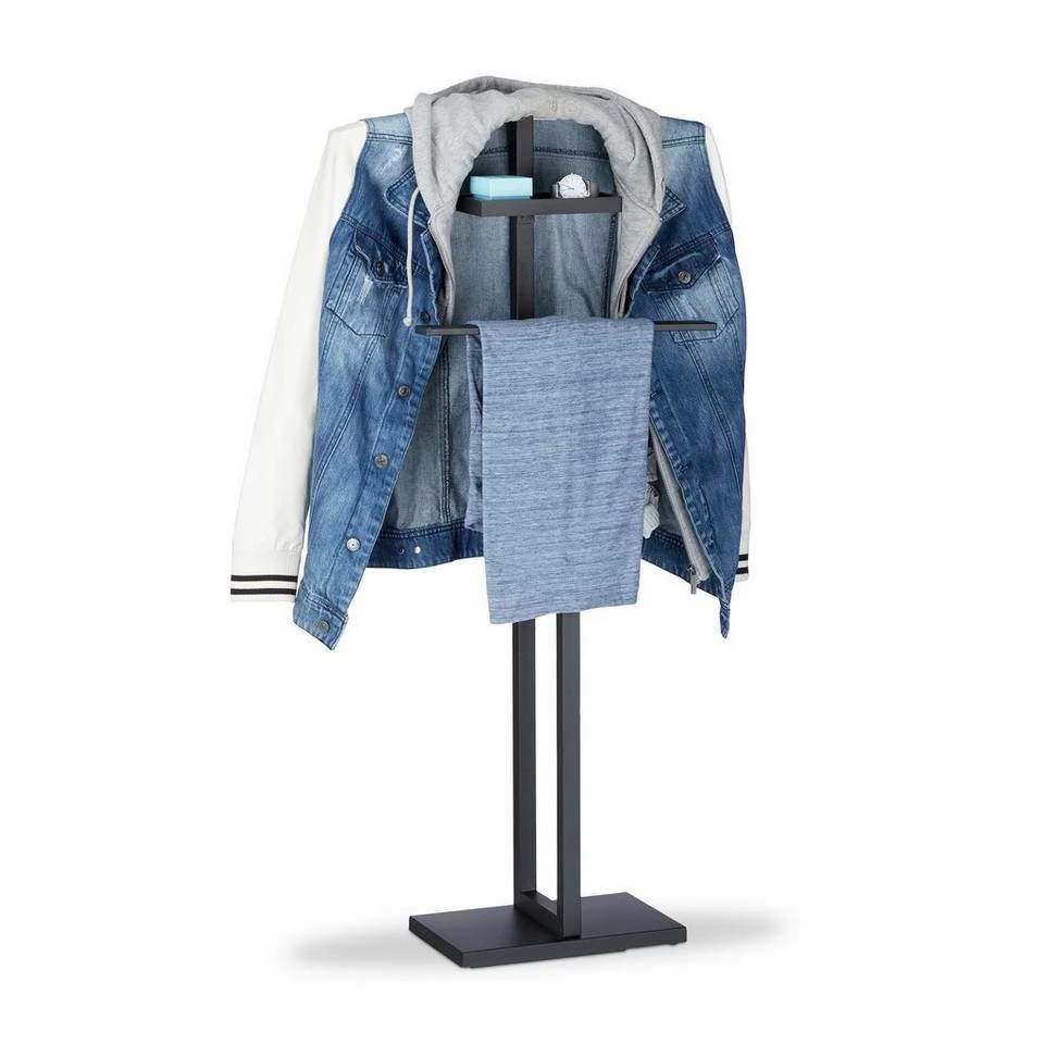 relaxdays Herrendiener »Stummer Diener schwarz« 1 relaxdays Herrendiener »Stummer Diener schwarz«