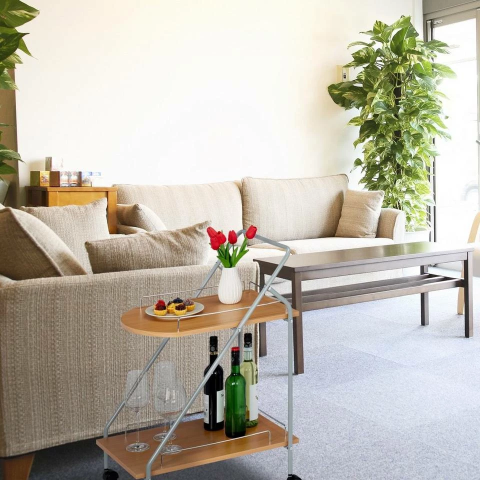 relaxdays Servierwagen »Servierwagen mit 2 Etagen« 3 relaxdays Servierwagen »Servierwagen mit 2 Etagen« – Bild 3