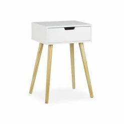 relaxdays Nachttisch »Nachttisch weiß mit Schublade« -Deutschland Möbel Verkäufe 2024 483ef96e 9bd1 5196 a188 0693c2590250