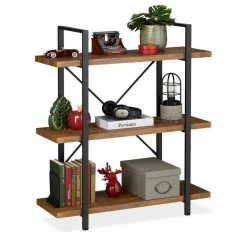 relaxdays Standregal »Industrial Regal mit 3 Ebenen«