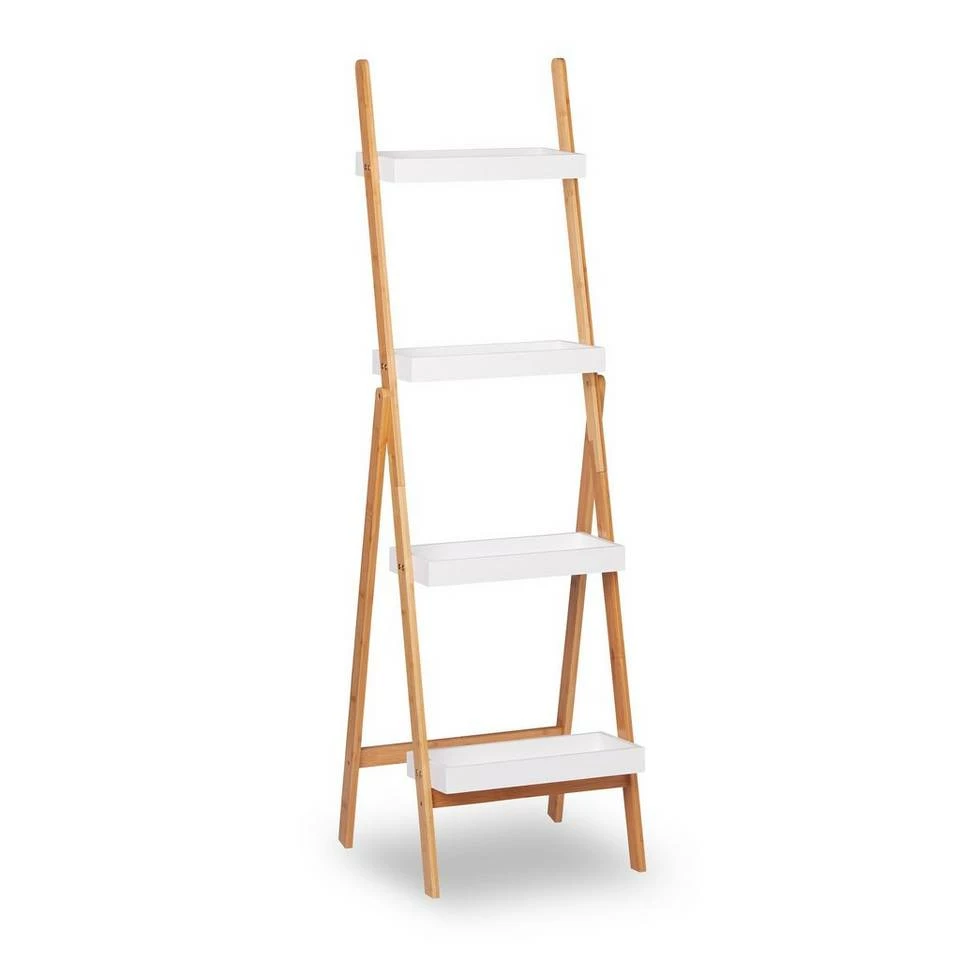 relaxdays Leiterregal »Leiterregal Bambus klappbar« 9 relaxdays Leiterregal »Leiterregal Bambus klappbar« – Bild 9