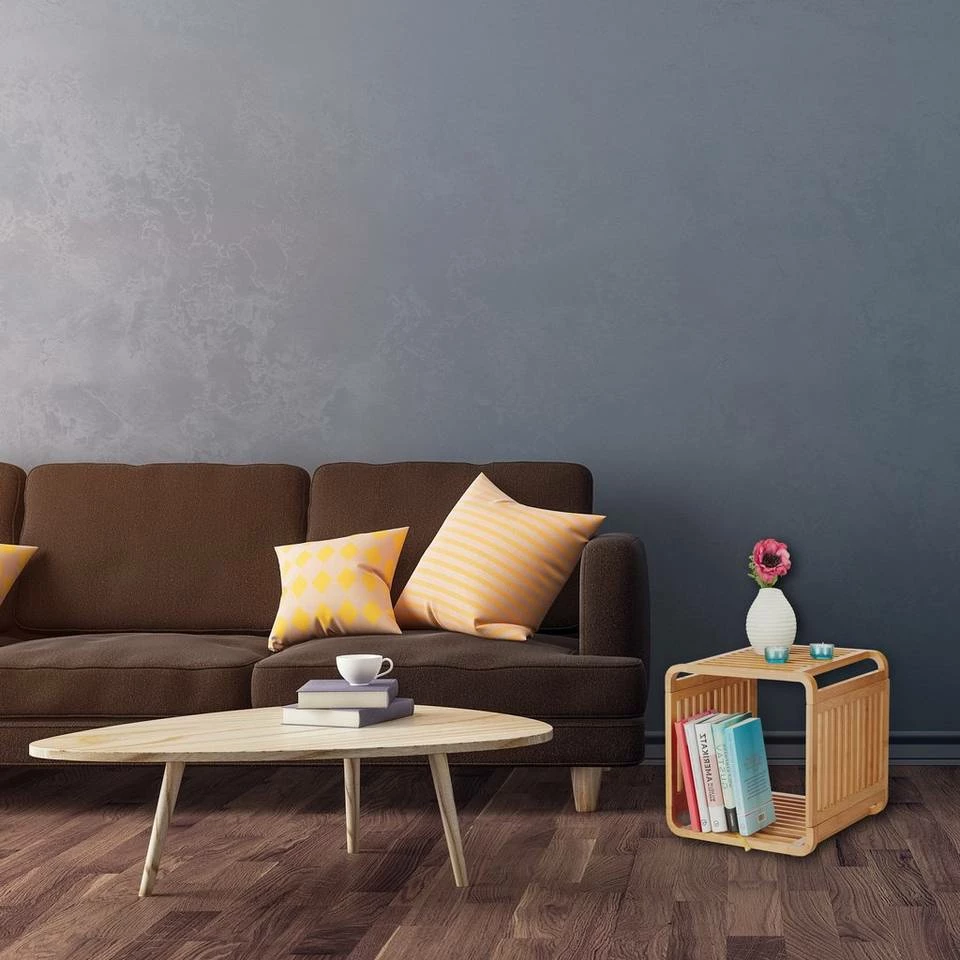 relaxdays Badregal »Bambus Regal mit Ablagen«, 2 2 relaxdays Badregal »Bambus Regal mit Ablagen«, 2 – Bild 2