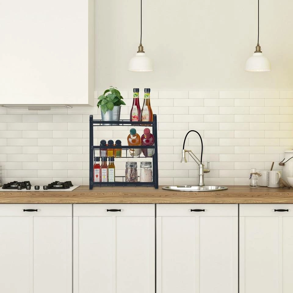 relaxdays Gewürzregal »Gewürzregal 3 Etagen stehend« 2 relaxdays Gewürzregal »Gewürzregal 3 Etagen stehend« – Bild 2