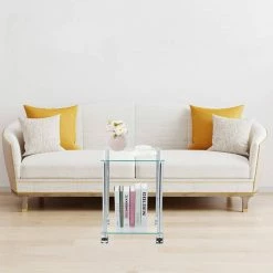 relaxdays Beistelltisch »Glas Beistelltisch mit Rollen« -Deutschland Möbel Verkäufe 2024 4a59070d 5919 5948 b02a 8264720db3c3