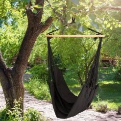 relaxdays Hängesessel »Hängesessel mit Kissen«, Schwarz -Deutschland Möbel Verkäufe 2024 4acb0167 438a 593d bb73 eaf6ffec0f28