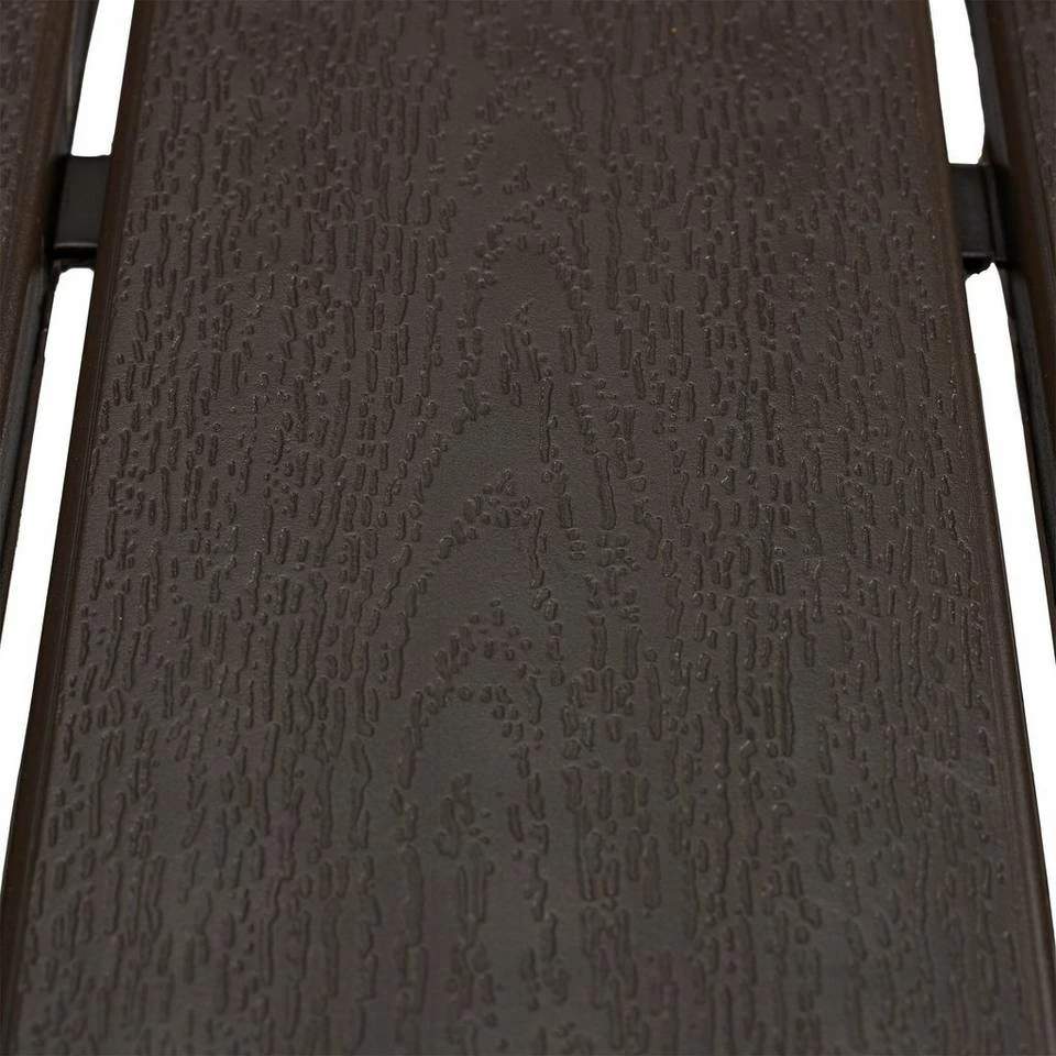 relaxdays Gartentisch »Rechteckiger Gartentisch Holzoptik« 6 relaxdays Gartentisch »Rechteckiger Gartentisch Holzoptik« – Bild 6