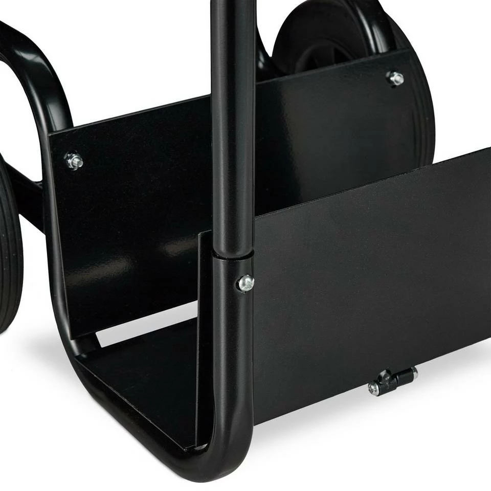 relaxdays Kaminholzregal »Kaminholzwagen schwarz«, BxTxH:40x43x110 cm 7 relaxdays Kaminholzregal »Kaminholzwagen schwarz«, BxTxH:40x43x110 cm – Bild 7