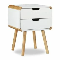 relaxdays Nachttisch »2 x Nachttisch mit 2 Schubladen« -Deutschland Möbel Verkäufe 2024 4beb4461 14bc 5777 a178 7331aa307615