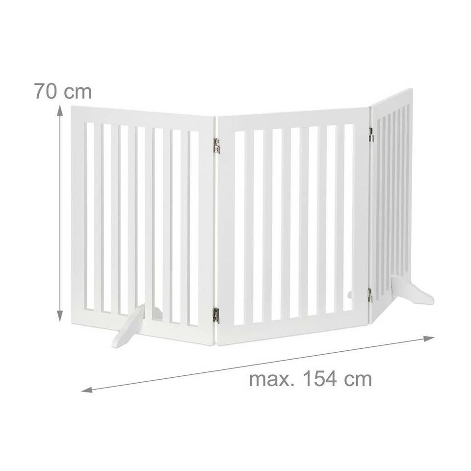 relaxdays Universalschutzgitter »Absperrgitter 70 cm«, 3 Panel 4 relaxdays Universalschutzgitter »Absperrgitter 70 cm«, 3 Panel – Bild 4