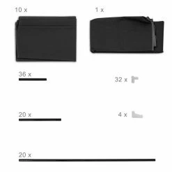 relaxdays Schuhschrank »2 x Schuhschrank VALENTIN hoch schwarz« -Deutschland Möbel Verkäufe 2024 4e0a7f20 c78d 5266 a4f3 8729e9ed1f05