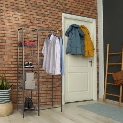 relaxdays Kleiderständer »Kleiderständer Metall mit 4 Ablagen« 12 relaxdays Kleiderständer »Kleiderständer Metall mit 4 Ablagen« -Deutschland Möbel Verkäufe 2024 4f489c6e 78a4 5029 8b4a 31224ffb1e0d