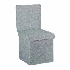 relaxdays Sitzhocker »Faltbarer Sitzhocker mit Lehne«, Braun Grau -Deutschland Möbel Verkäufe 2024 4f6def61 c018 585a a5d8 f4c7357e9b4f