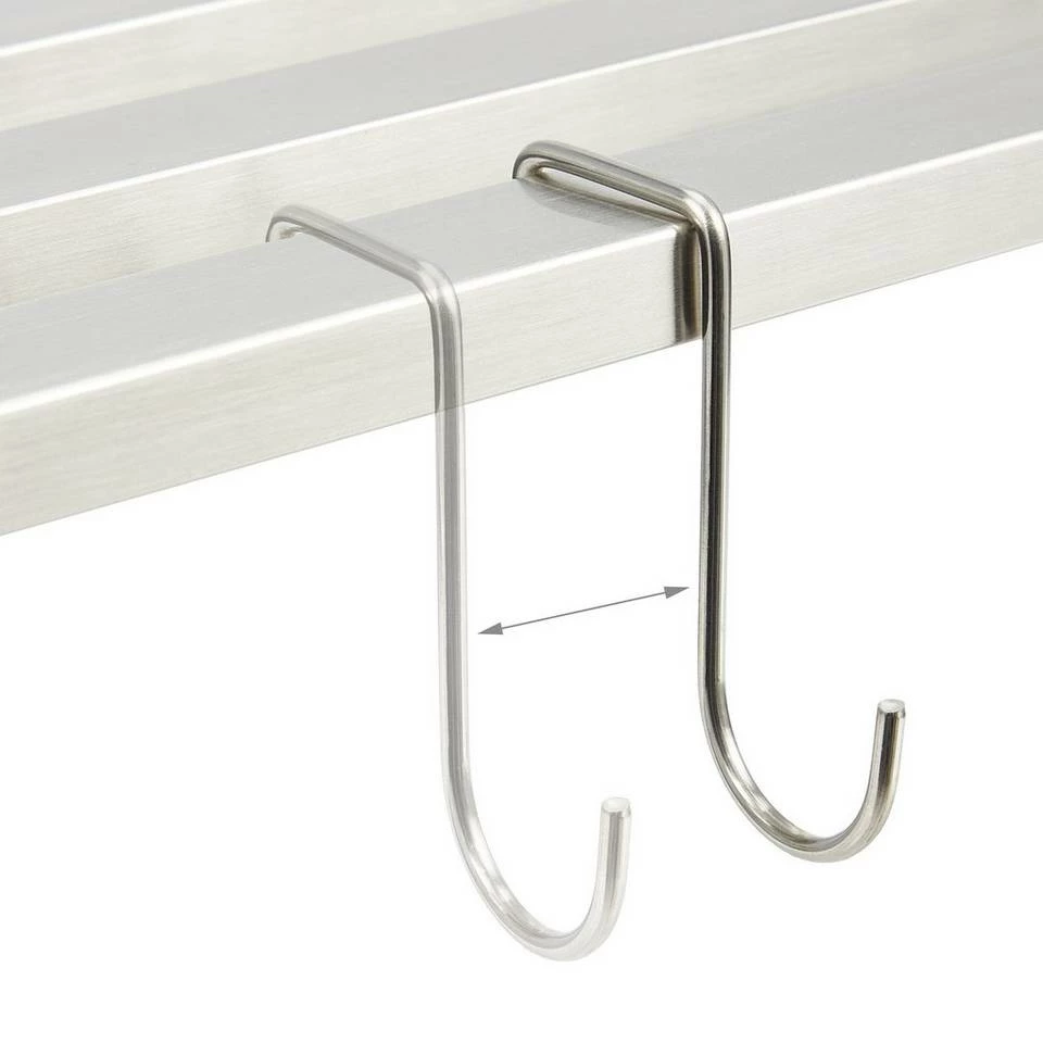 relaxdays Wandregal »Wandregal Edelstahl« 6 relaxdays Wandregal »Wandregal Edelstahl« – Bild 6