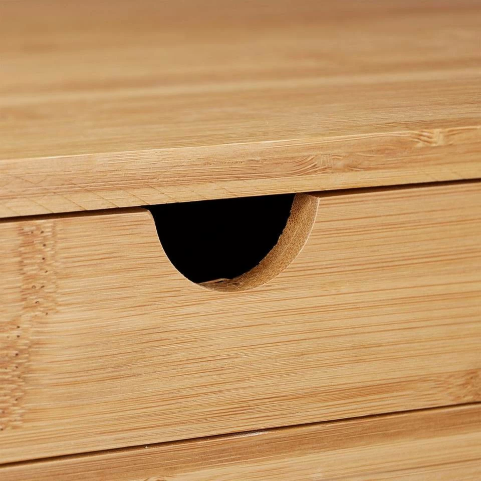 relaxdays Beistelltisch »Beistelltisch Bambus mit Schubfach« 8 relaxdays Beistelltisch »Beistelltisch Bambus mit Schubfach« – Bild 8