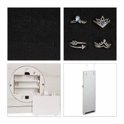 relaxdays Schmuckschrank »Schmuckschrank mit Spiegel« -Deutschland Möbel Verkäufe 2024 50253d34 0e42 5b2c 8aff ba98efcb2cb6