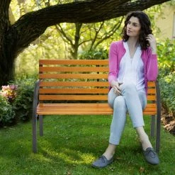 relaxdays Gartenbank »Holz Gartenbank mit Stahlrahmen« 11 relaxdays Gartenbank »Holz Gartenbank mit Stahlrahmen« -Deutschland Möbel Verkäufe 2024 511db244 5980 50a7 b724 864db729a60f