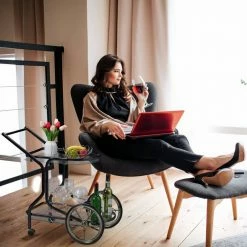 relaxdays Servierwagen »Schwarzer Servierwagen mit 2 Ebenen« -Deutschland Möbel Verkäufe 2024 524bebba a86e 5b56 b377 953c335f2b08