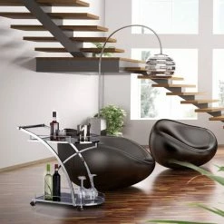 relaxdays Servierwagen »Servierwagen Glas rund« -Deutschland Möbel Verkäufe 2024 5252556a d089 516f a8a8 a63876a5330c