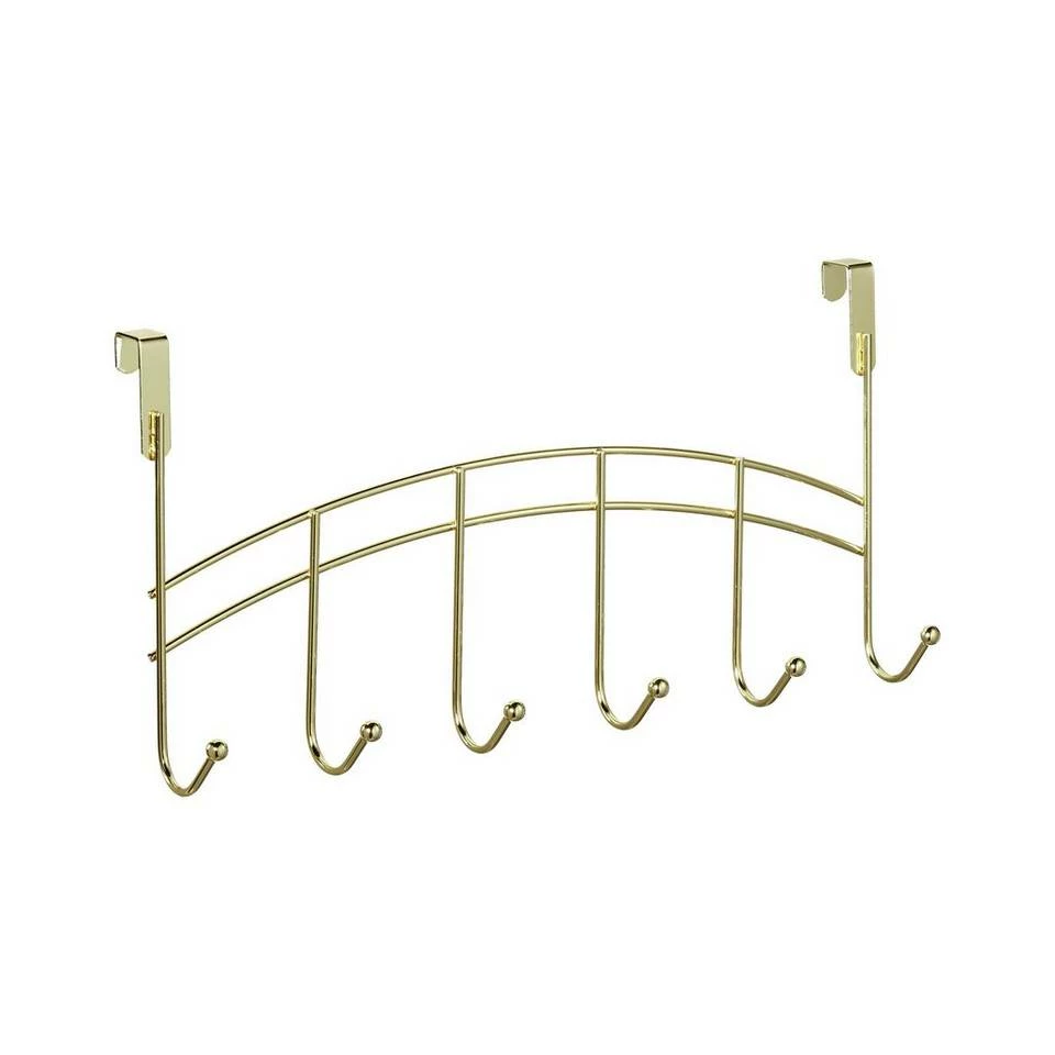 Türgarderobe »2 x Türgarderobe zum Einhängen gold«, relaxdays 8 Türgarderobe »2 x Türgarderobe zum Einhängen gold«, relaxdays – Bild 8